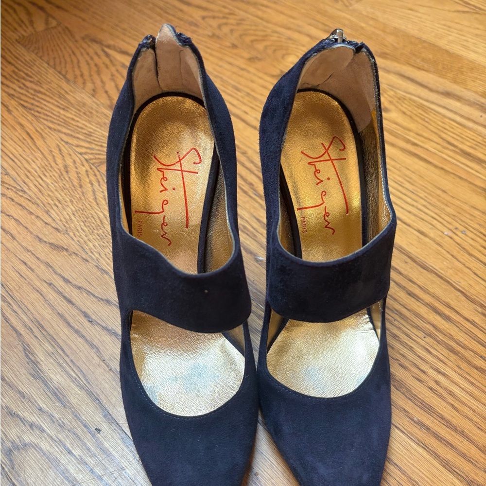 Navy Women's Shoes by Walter Steiger